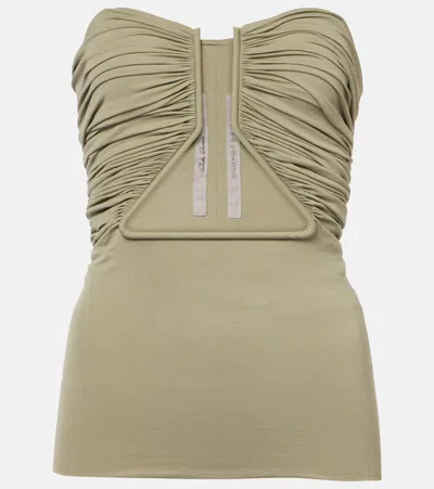 Rick Owens Top Hollywood Aus Jersey In Schwarz