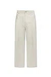 Rick Owens Hollywood Geth Jeans In Beige