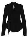 Rick Owens Wool Jacket In Multi