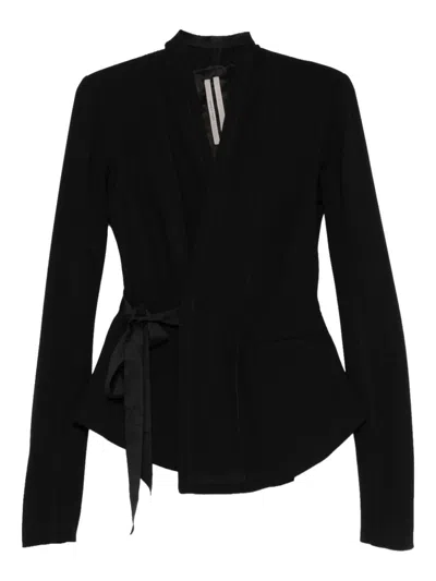 Rick Owens "hollywood" Jacket In Black