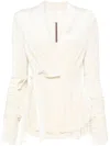 Rick Owens Hollywood Jacket In Neutrals
