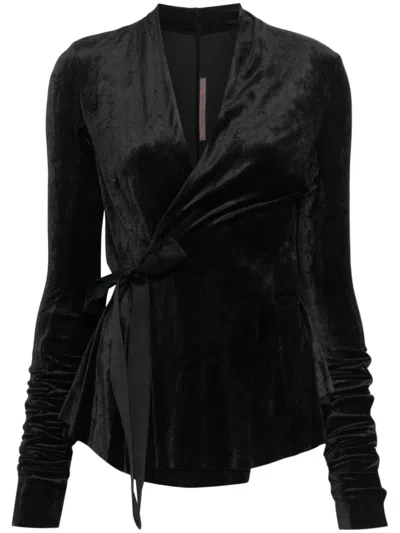 Rick Owens Hollywood Jacke In Schwarz