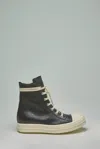 Rick Owens Hollywood Low Sneakers In Black