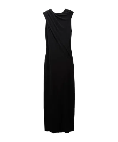Rick Owens Hollywood Luna Dress In Black