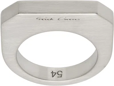 Rick Owens Hollywood Ring In White