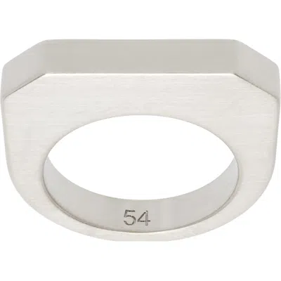 Rick Owens Hollywood Ring In Silver