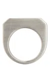 Rick Owens Hollywood Ring Accessories In Silver