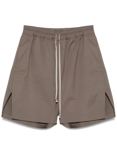 RICK OWENS GREY HOLLYWOOD SHORTS