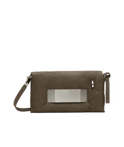 Rick Owens Hollywood Shoulder Bag In Brown