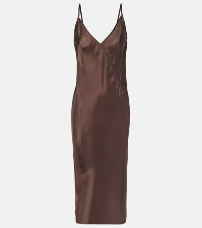 Rick Owens Slipdress Hollywood In Braun
