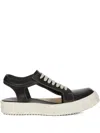 Rick Owens Hollywood Sneakers In Black