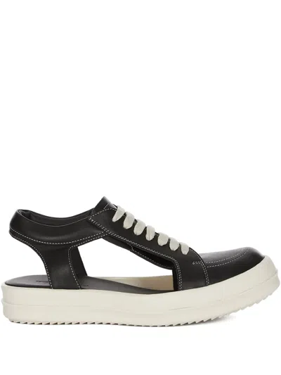 Rick Owens Hollywood Sneakers In Black