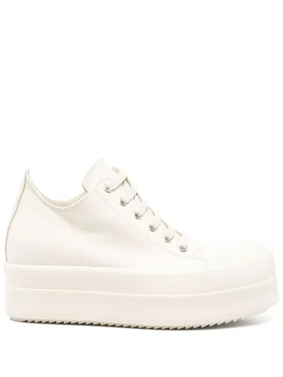 Rick Owens Hollywood Sneakers In Neutrals