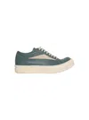 Rick Owens Hollywood Vintage Sneakers Mouthwash And Milk In Blue