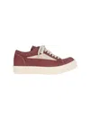 Rick Owens "hollywood Vintage" Sneakers In Pink