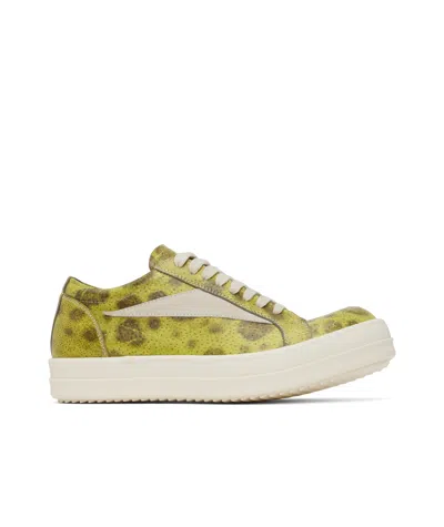 Rick Owens Hollywood Vintage Sneaks Sneakers In 3211 Acid/milk