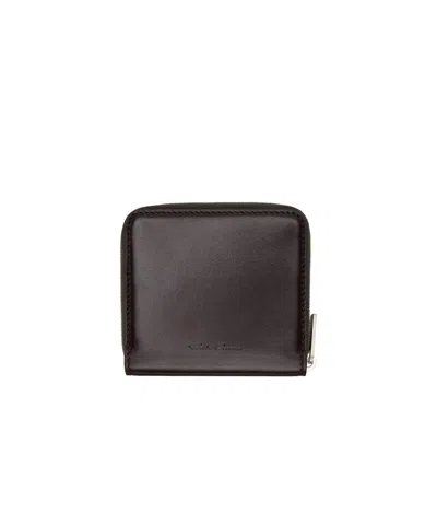 Rick Owens Hollywood Wallet In Black