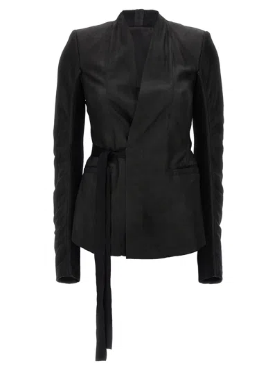 Rick Owens Hollywood Wrap Blazer