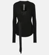 Rick Owens Hollywood Lightweight Jacket In Black