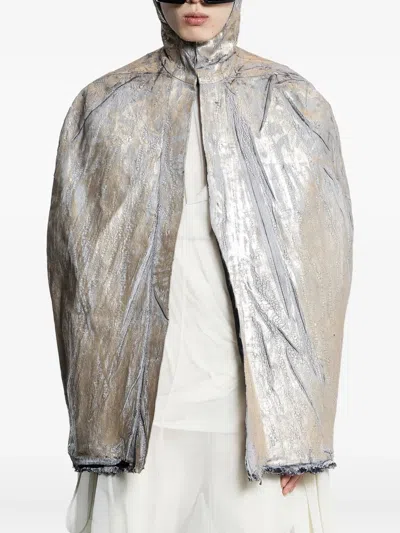 RICK OWENS HOODED CAPE