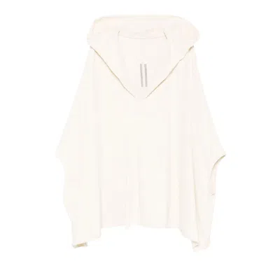 Pre-owned Rick Owens Hooded Kaftan Caftano Top 'natural' | Men's Size Onesize