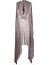 Rick Owens Women Hooded Kaftan Pullover