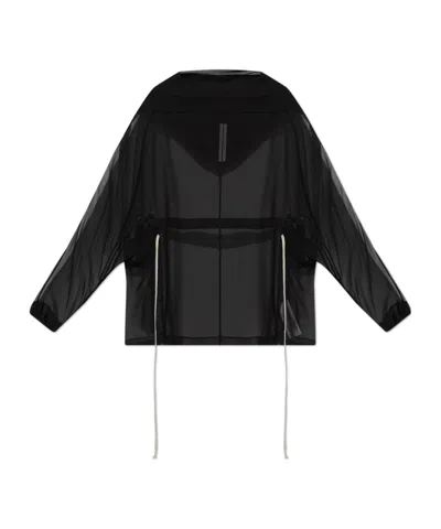 RICK OWENS RICK OWENS HOLLYWOOD RUNWAY HOODED TUNIC