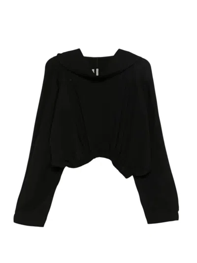 RICK OWENS RICK OWENS HOODED T-SHIRT