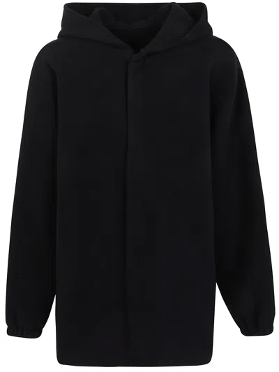 Rick Owens Hooded Tour Jacket In Black