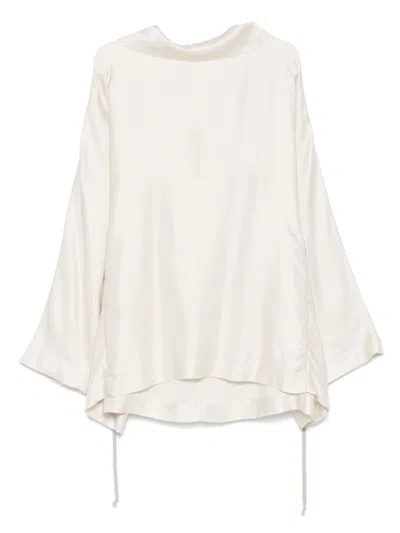Rick Owens Tunika Mit Kapuze In Nude