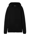 Rick Owens Oversized Hoodie Clothing In Black