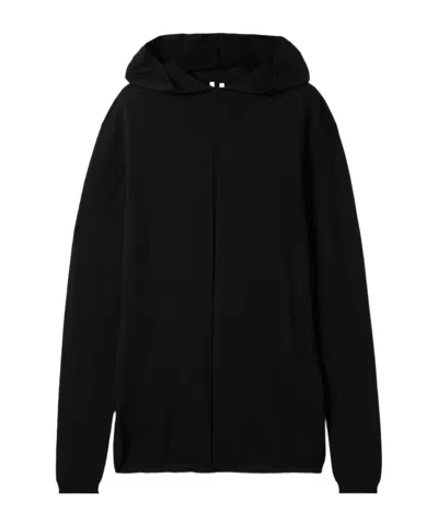 Rick Owens Oversized Hoodie Clothing In Black