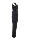 Rick Owens Hydra Aaliah Long Dress In Black