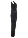 Rick Owens Hydra Aaliah Long Dress In Black