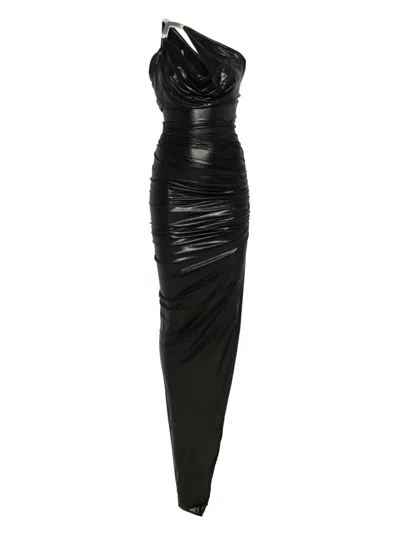 Rick Owens Hydra Aaliyah Maxi Dress In Black