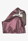 Rick Owens Hydra Asymmetric Bikini Top In Pink
