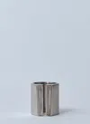 Rick Owens Women Imploded Ring In Silver