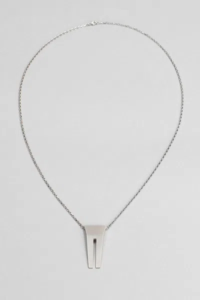 Rick Owens Jewelry In Silver Brass In Metallic