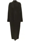Rick Owens Island Coat In Green