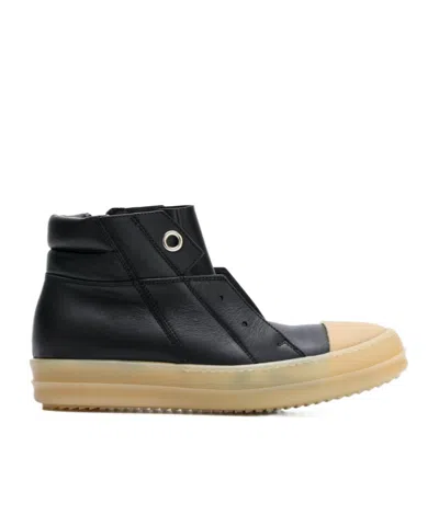 Rick Owens Island Dunk Sneakers In Black
