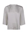 Rick Owens Item O-neck Short-sleeved T-shirt In Gray