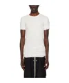 Rick Owens Item O-neck Short-sleeved T-shirt In White