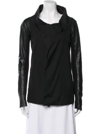 Pre-owned Rick Owens Jacket In Black