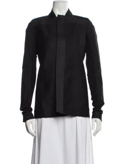 Pre-owned Rick Owens Jacket In Black