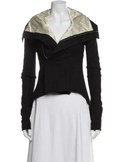 Pre-owned Rick Owens Jacket In Black