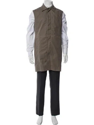 Pre-owned Rick Owens Jacket In Brown