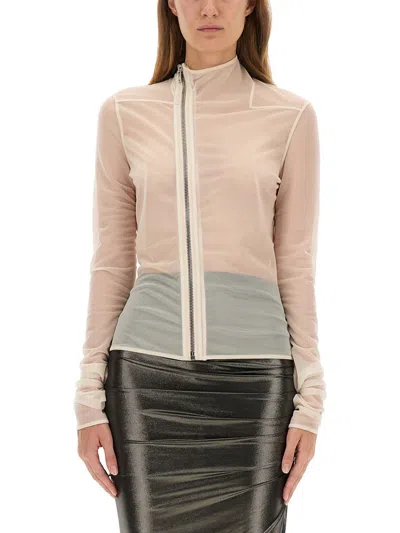 Rick Owens Jacket "gary" In White
