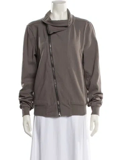 Pre-owned Rick Owens Jacket In Gray
