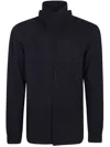 Rick Owens Wool Single Breasted Coat In Black