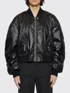Rick Owens Secchia Flight Jacket In Black
